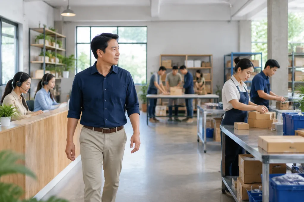 Toàn cảnh doanh nghiệp Việt Nam xây dựng định hướng cấu trúc website thông qua việc sắp xếp các khu vực hoạt động kinh doanh trong không gian vận hành thực tế